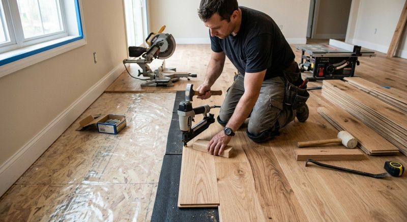 Hardwood Installation in Prince William County, VA