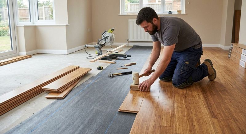 Bamboo Flooring Installation in Reston, VA
