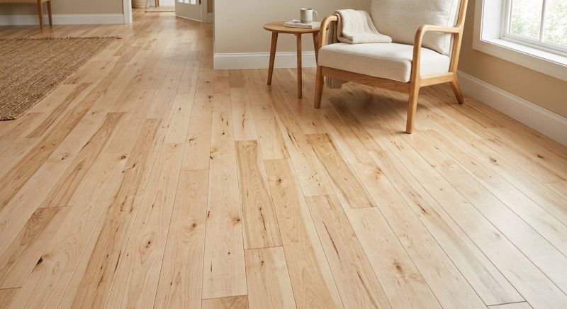 Birch Floor Installation in Reston, VA