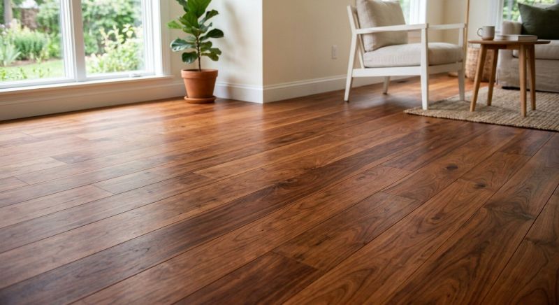 Cherry Floor Installation in Kensington, MD