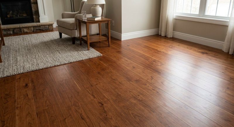 Cherry Floor Installation in Poolesville, MD