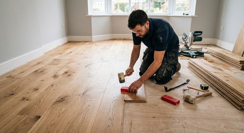 Hardwood Floor Installation in Burke, VA