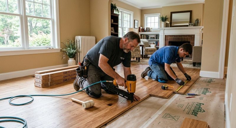 Hardwood Floor Installation in Damascus, MD