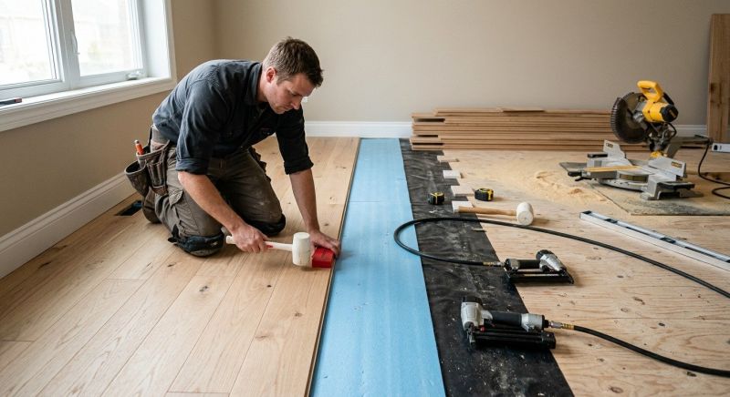 Hardwood Floor Installation in Falls Church, VA