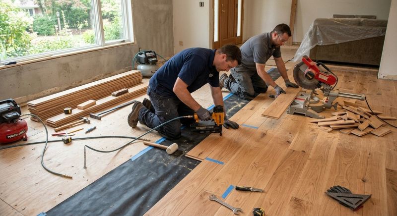 Hardwood Floor Installation in Mc Lean, VA