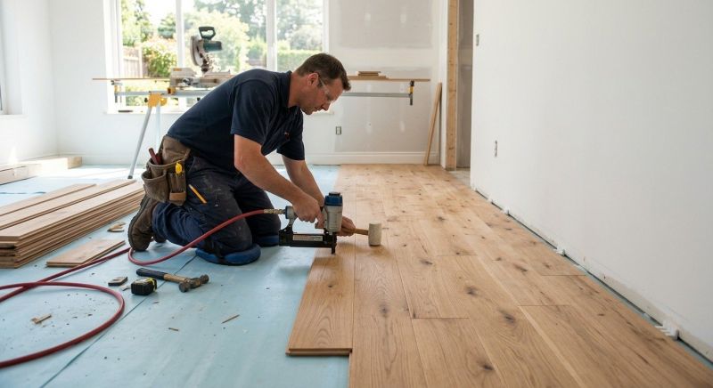 Hardwood Floor Installation in Oakton, VA