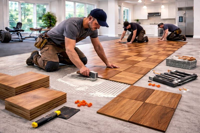 Hardwood Floor Installation in Oxon Hill, MD