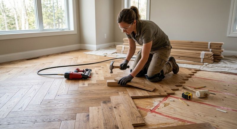 Hardwood Floor Installation in Springfield, VA