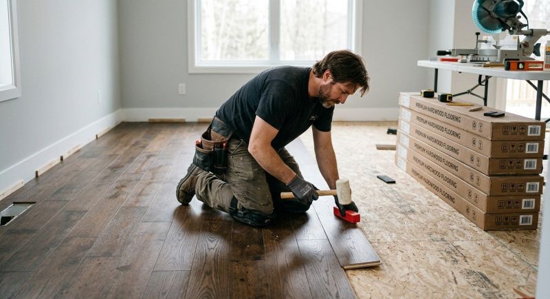 Hardwood Floor Installation in Sterling, VA