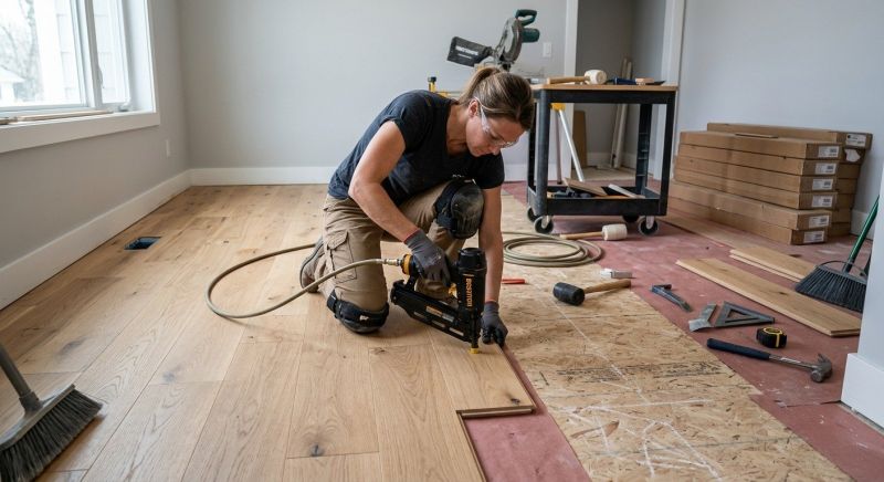 Hardwood Floor Installation in Temple Hills, MD