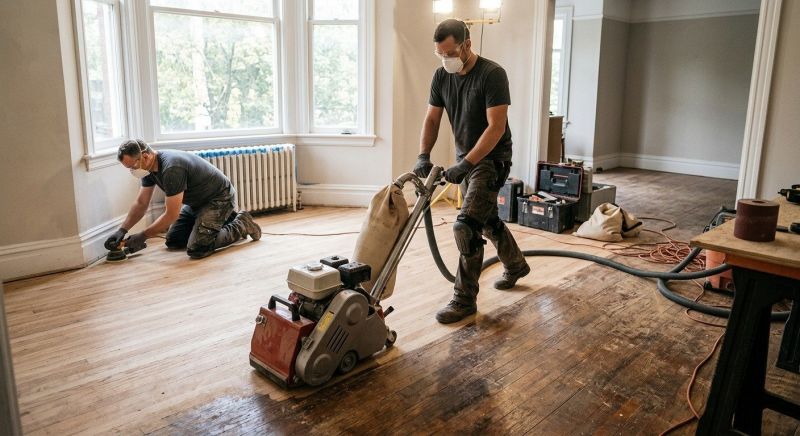 Hardwood Floor Renovation in Reston, VA