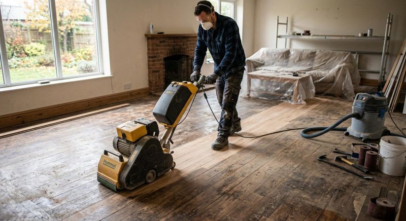 Hardwood Floor Renovation in Reston, VA