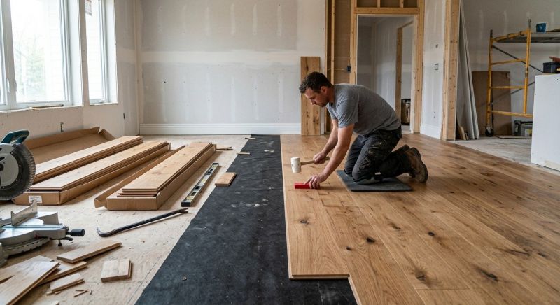 Hardwood Floor Renovation in Reston, VA
