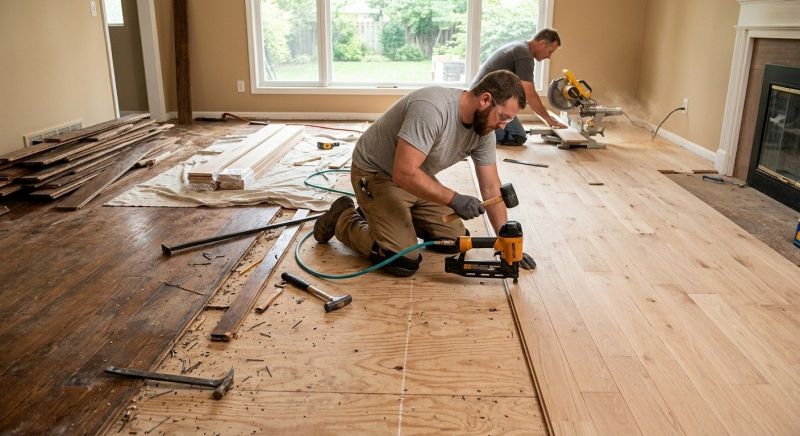 Hardwood Replacement in Arlington, VA