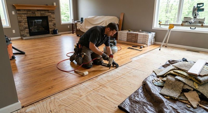Hardwood Replacement in Silver Spring, MD