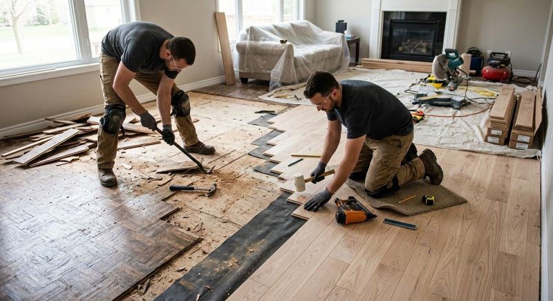 Hardwood Replacement in Suitland, MD