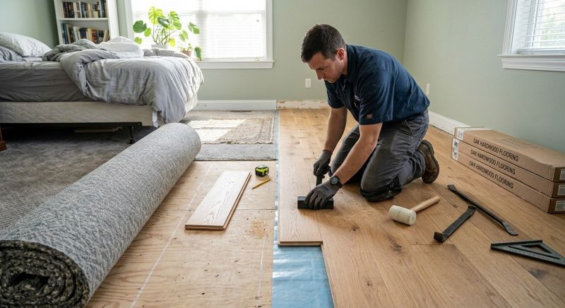 Hardwood Replacement in Woodbridge, VA