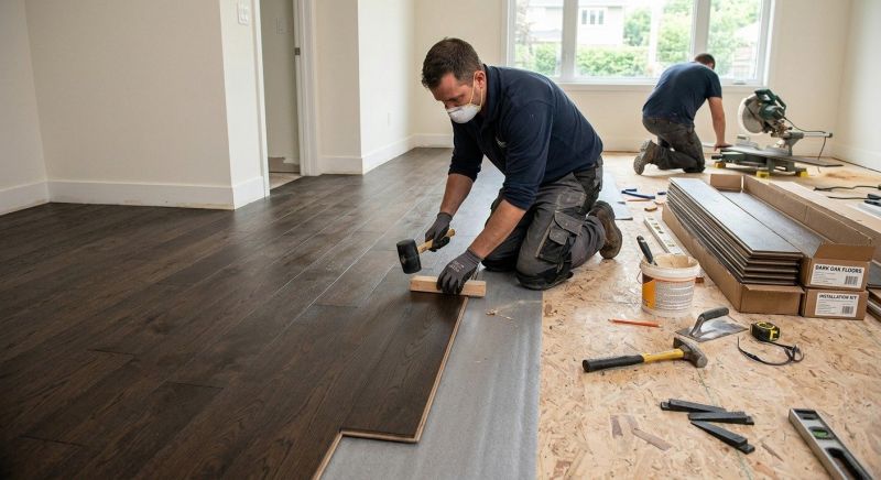 Maple Flooring Installation in Arlington County, VA