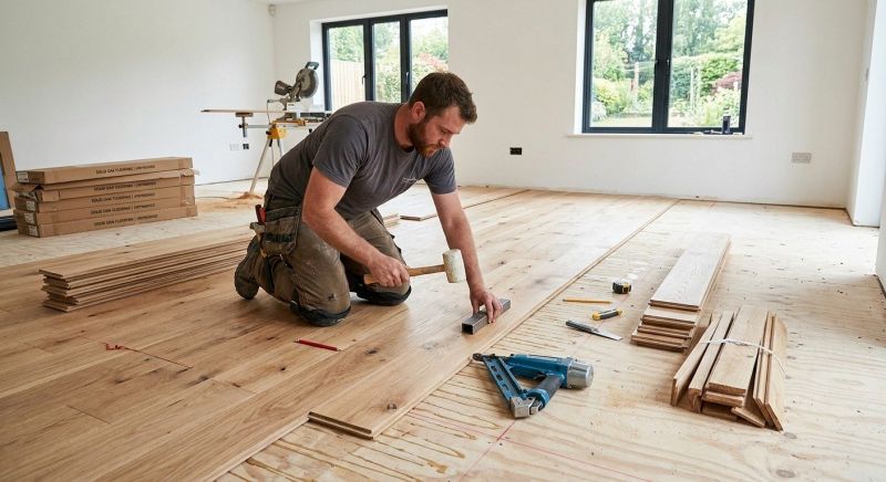 Oak Floor Replacement in Reston, VA