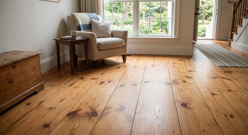 Pine Floor Installation in Reston, VA