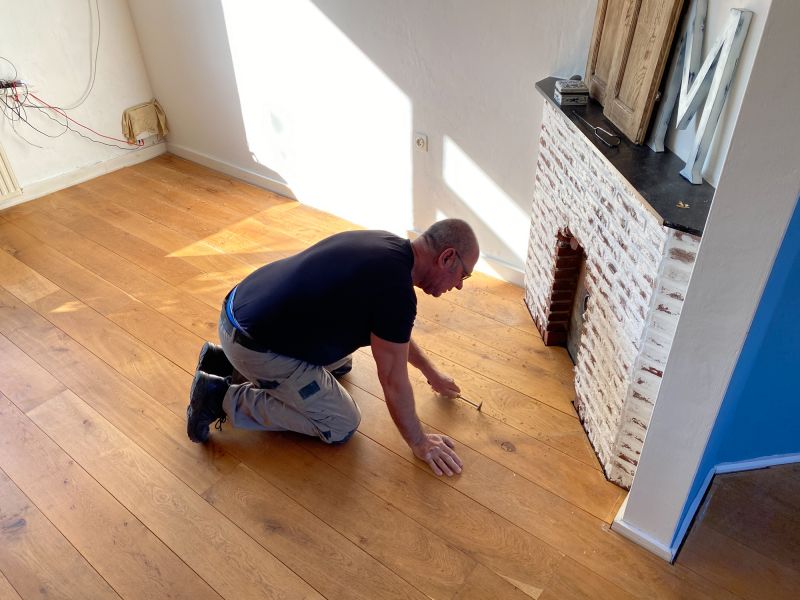 Pine Floor Installation in Reston, VA