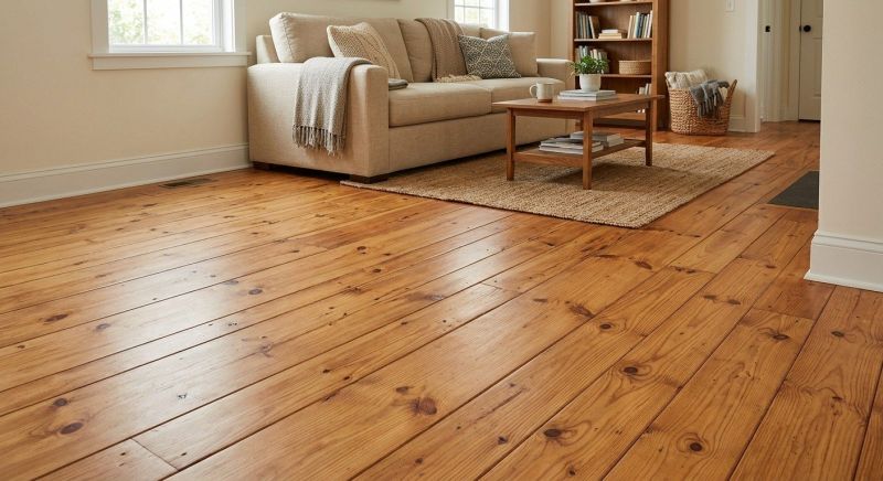 Pine Floor Installation in Reston, VA