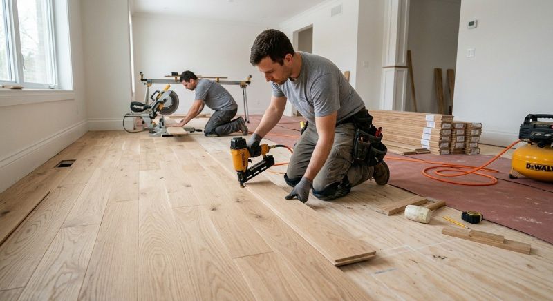 Wood Floor Replacement in Fairfax County, VA
