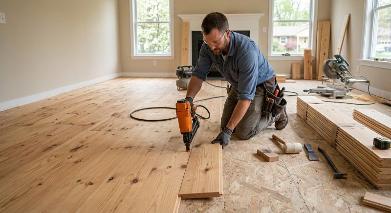Wood Flooring Installation in Annandale, VA