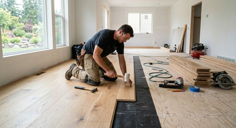 Wood Flooring Installation in Potomac, MD
