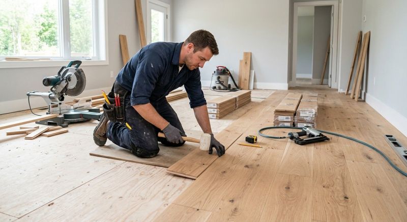 Wood Flooring Installation in Silver Spring, MD